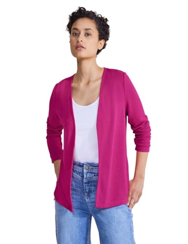 STREET ONE Damen A321103 Basic Strickjacke, Magnolia pink, 40 von Street One