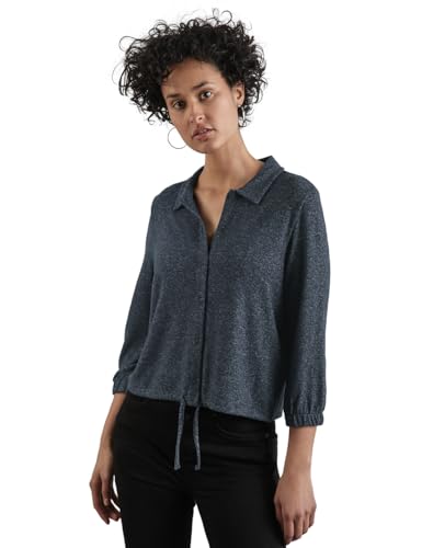 STREET ONE Damen A322512 Melange-Look-Jacke, Cool Vintage Green Mel., 44 EU STREET ONE Damen A322512 Melange-Look-Jacke, Cool Vintage Green Mel., 44 EU von Street One