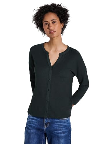 STREET ONE Damen A322905 Tunika-Jacke mit Struktur, Hunter Green, 36 STREET ONE Damen A322905 Tunika-Jacke mit Struktur, Hunter Green, 36 von Street One