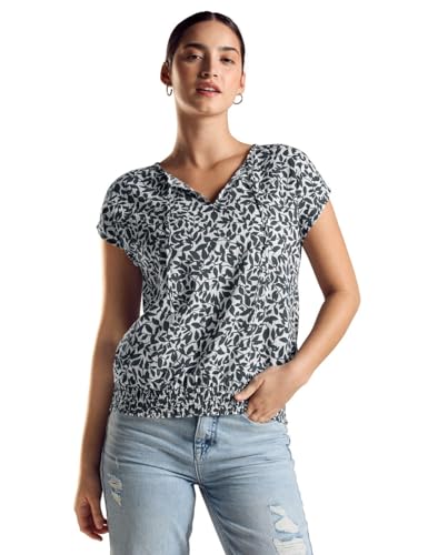 STREET ONE Damen A344751 Sommer Bluse mit Print, cool Vintage Green, 38 STREET ONE Damen A344751 Sommer Bluse mit Print, cool Vintage Green, 38 von Street One