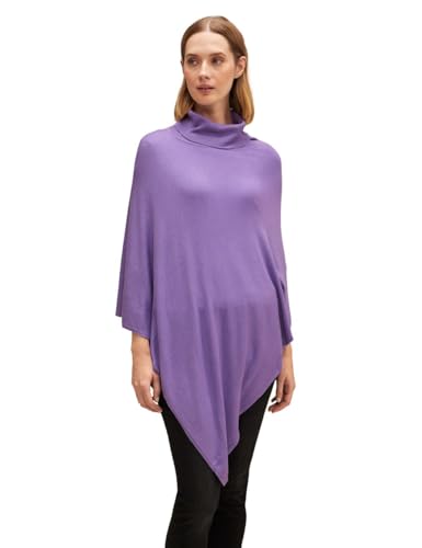 STREET ONE Damen A580711 Poncho, Lupine Lilac, One Size von Street One