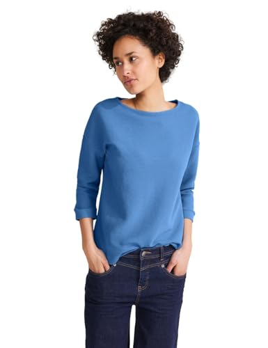 STREET ONE Damen T-Shirt 3/4 Arm, light spring blue, 34 STREET ONE Damen T-Shirt 3/4 Arm, light spring blue, 34 von Street One