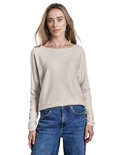 STREET ONE Damen A302974 Dolman Pullover, Cream White Melange, 44 EU STREET ONE Damen A302974 Dolman Pullover, Cream White Melange, 44 EU von Street One