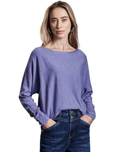 STREET ONE Damen A302974 Dolman Pullover, Lilac Dusk Mel., 34 EU STREET ONE Damen A302974 Dolman Pullover, Lilac Dusk Mel., 34 EU von Street One