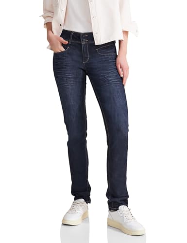 Street One Damen A373465 Jeans, Blue Soft Wash (Blau), 34W 32L EU von Street One