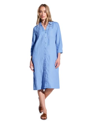Street One Damen A144345 Blusenkleid mit Brusttaschen, Serenity Blue, 38 Street One Damen A144345 Blusenkleid mit Brusttaschen, Serenity Blue, 38 von Street One