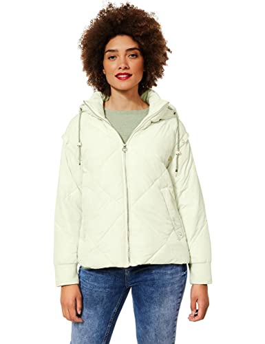 Street One Damen A201727 Steppjacke, cool Cream, 40 Street One Damen A201727 Steppjacke, cool Cream, 40 von Street One