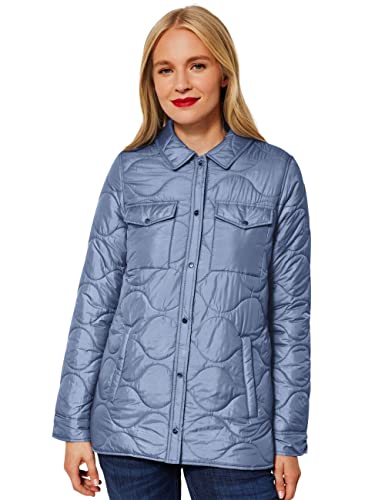 Street One Damen A211617 Leichte Steppjacke, Light Stormy Blue, 34 von Street One