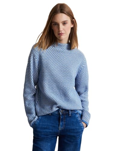 Street One Damen Strickpullover, Light Spring Blue, 38 von Street One