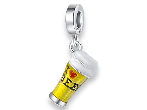 Streetculture I LOVE BEER - Bierkrug Bierglas Hefeweizen Krug Getränk Bierflasche Pils - Charm 925 Silber Bettelarmband Anhänger Schmuck Sterlingsilber Zubehör Streetculture I LOVE BEER - Bierkrug Bierglas Hefeweizen Krug Getränk Bierflasche Pils - Charm 925 Silber Bettelarmband Anhänger Schmuck Sterlingsilber Zubehör von Streetculture