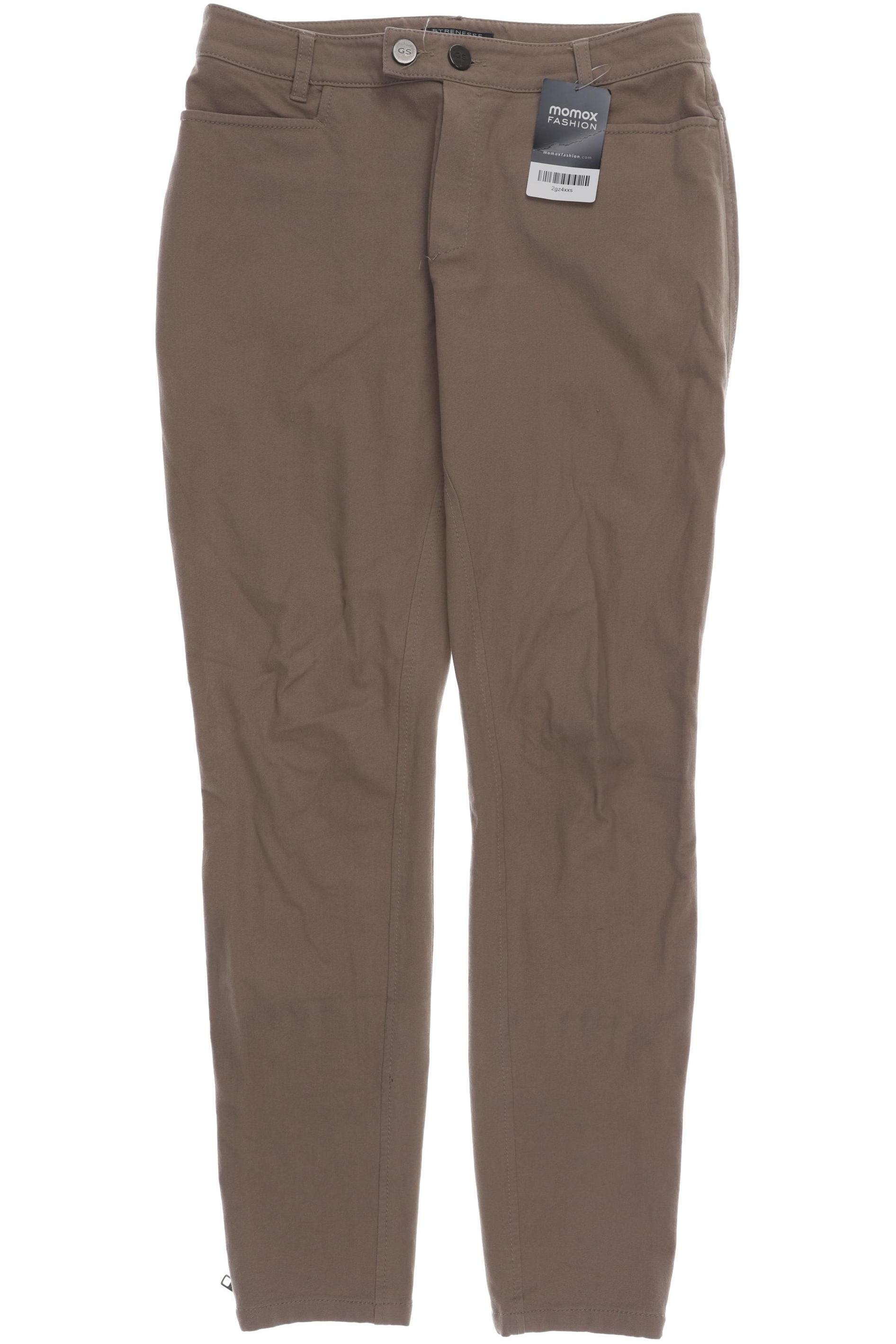 Strenesse Damen Stoffhose, braun, Gr. 36 von Strenesse