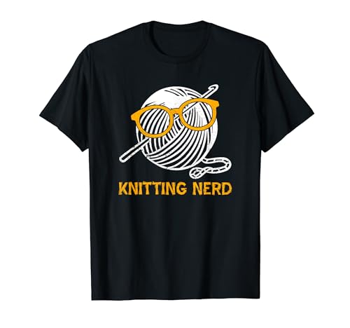 Stricken Häkeln Stricknadeln Knitting Sprüche T-Shirt von Stricken Häkeln Stricknadeln Kleidung