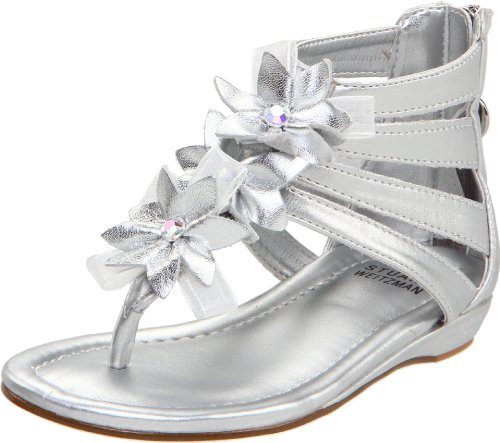 Stuart Weitzman Kinderschuhe Amore, Mädchen Sandalen, Silber (Silver), EU 31 (UK 11) (US 13) von STUART WEITZMAN