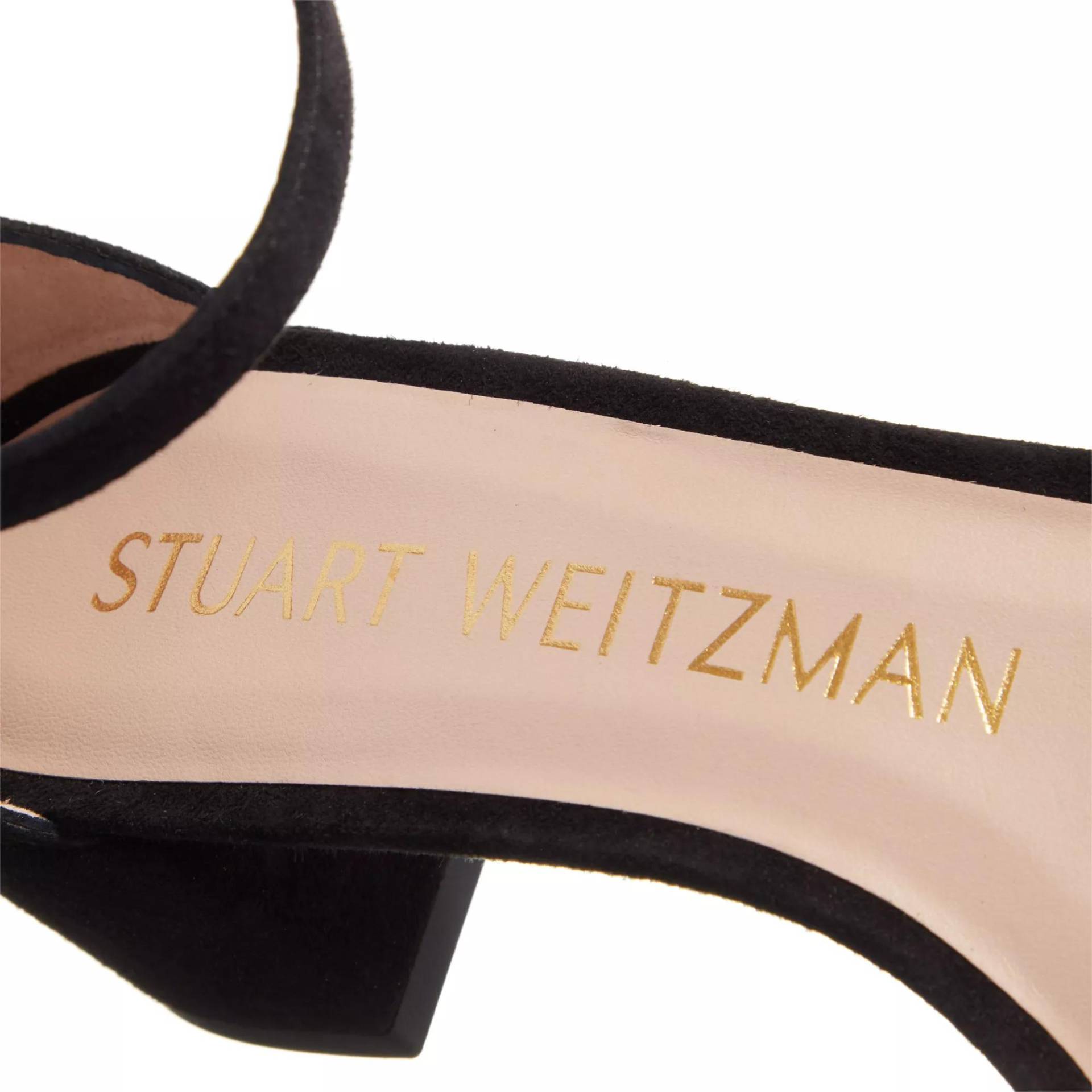 Stuart Weitzman Sandalen & Sandaletten - Nudistia 75 Sandal - Gr. 37 (EU) - in Schwarz - für Damen von Stuart Weitzman