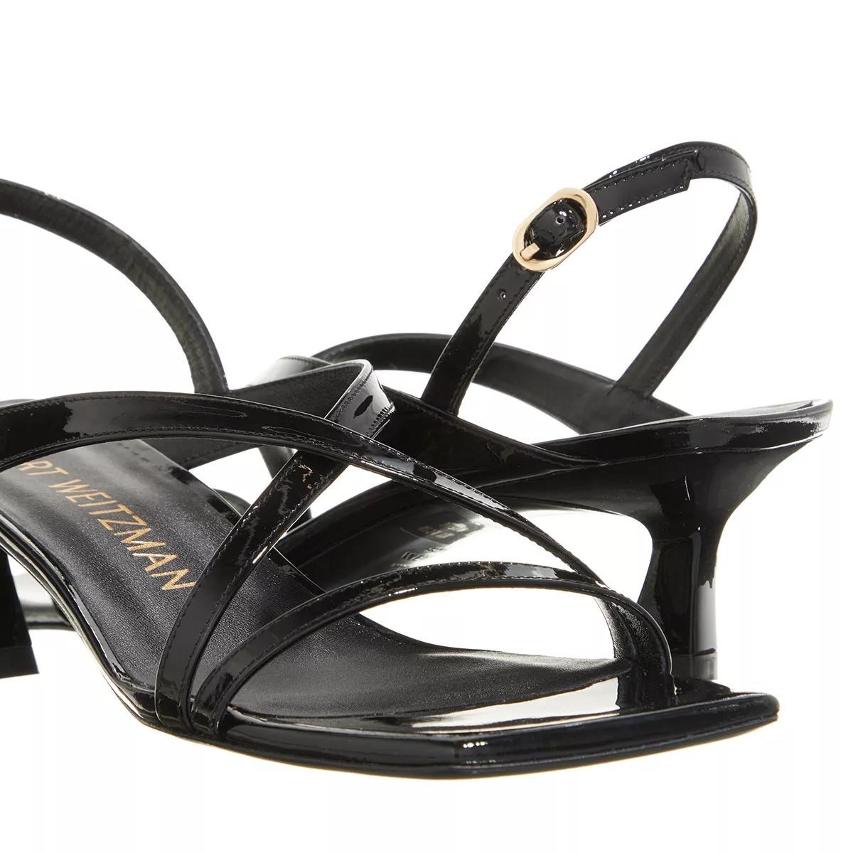 Stuart Weitzman Sandalen & Sandaletten - Oasis 50 Slingback Sandal - Gr. 36,5 (EU) - in Schwarz - für Damen von Stuart Weitzman