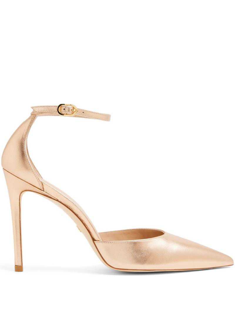 Stuart Weitzman Stuart Pumps 85mm - Gold von Stuart Weitzman