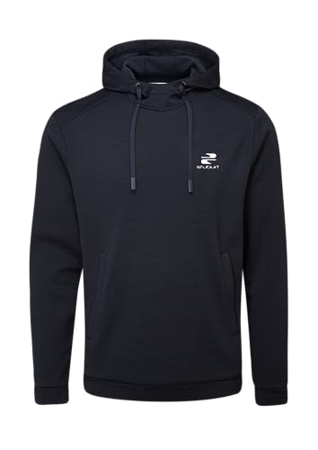 Stuburt Herren Ancash Thermo-Hoodie aus Feuchtigkeitsableitendem Material Kapuzenpullover, French Navy, XXXL von Stuburt