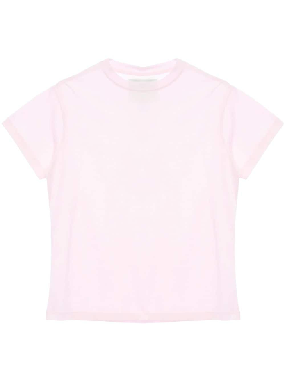 Studio Nicholson T-Shirt aus Jersey - Rosa von Studio Nicholson