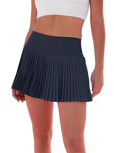 StylSense Tennisrock Damen Mädchen Rock mit Hose Drunter Hohe Taille Skort Hosenrock Damen Sommer Kurz Elegant mit Taschen Sommerrock Sportrock Plisseerock Faltenrock für Frauen StylSense Tennisrock Damen Mädchen Rock mit Hose Drunter Hohe Taille Skort Hosenrock Damen Sommer Kurz Elegant mit Taschen Sommerrock Sportrock Plisseerock Faltenrock für Frauen von StylSense