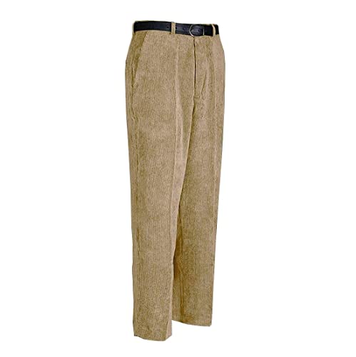 StyleWear Herren Comfort Stretch Standard Pocket Cordhose Erwachsene Büro Gürtelschlaufen Hose, camel, 48W x 27L StyleWear Herren Comfort Stretch Standard Pocket Cordhose Erwachsene Büro Gürtelschlaufen Hose, camel, 48W x 27L von StyleWear