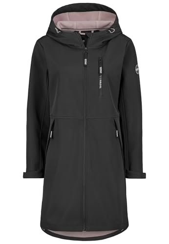 Sublevel Damen Softshellmantel – Übergangsjacke mit Kapuze, Leistentaschen & Brusttaschen, ideal für Outdooraktivität, wasserabweisend Dark-Grey M Sublevel Damen Softshellmantel – Übergangsjacke mit Kapuze, Leistentaschen & Brusttaschen, ideal für Outdooraktivität, wasserabweisend Dark-Grey M von Sublevel