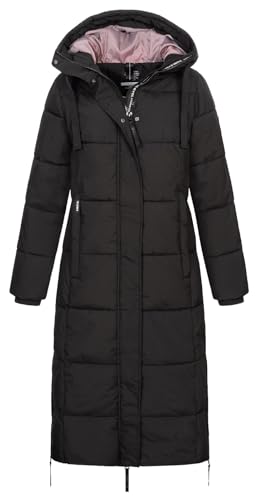 Sublevel Damen Steppmantel extralang LSL-492 gesteppter Wintermantel mit Kapuze Black M Sublevel Damen Steppmantel extralang LSL-492 gesteppter Wintermantel mit Kapuze Black M von Sublevel