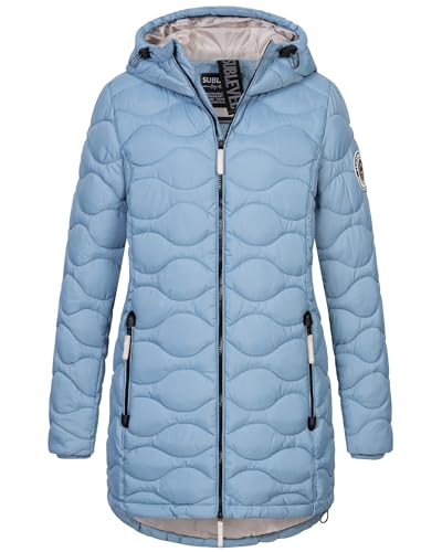 Sublevel Damen Winter Jacke Mantel Parka Steppjacke Steppmantel Wintermantel, Farbe:Blau, Größe:M 38 Sublevel Damen Winter Jacke Mantel Parka Steppjacke Steppmantel Wintermantel, Farbe:Blau, Größe:M 38 von Sublevel