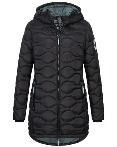 Sublevel Damen Winter Jacke Mantel Parka Steppjacke Steppmantel Wintermantel, Farbe:Schwarz, Größe:M 38 Sublevel Damen Winter Jacke Mantel Parka Steppjacke Steppmantel Wintermantel, Farbe:Schwarz, Größe:M 38 von Sublevel