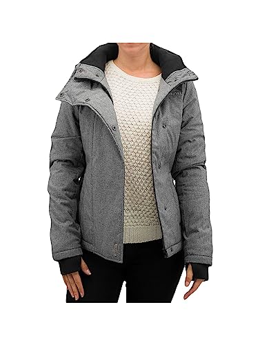 Sublevel Damen Winterjacke mit abnehmbarer Kapuze & Daumenloch | Gut gefütterte Jacke im Sportlichen Look dark-grey XS Sublevel Damen Winterjacke mit abnehmbarer Kapuze & Daumenloch | Gut gefütterte Jacke im Sportlichen Look dark-grey XS von Sublevel