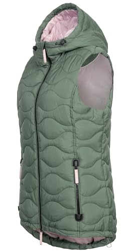 Sublevel Damen kurze Steppweste D51160X80116A3 Forest Green L Sublevel Damen kurze Steppweste D51160X80116A3 Forest Green L von Sublevel