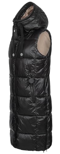 Sublevel Damen lange Steppweste D50048X80105B1 Schwarz M Sublevel Damen lange Steppweste D50048X80105B1 Schwarz M von Sublevel
