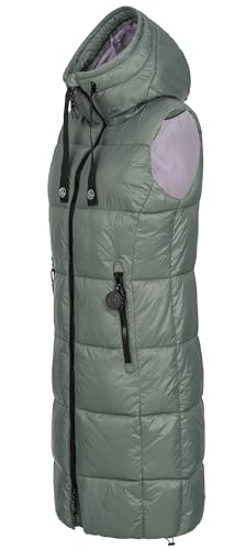 Sublevel Damen lange Steppweste D50048X80105B7 Agave Green S Sublevel Damen lange Steppweste D50048X80105B7 Agave Green S von Sublevel