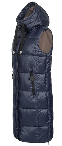 Sublevel Damen lange Steppweste D50048X80105B8 Navy M Sublevel Damen lange Steppweste D50048X80105B8 Navy M von Sublevel