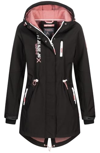 Sublevel Damen wasserabweisende Softshelljacke LSL-475 mit Kapuze Black M Sublevel Damen wasserabweisende Softshelljacke LSL-475 mit Kapuze Black M von Sublevel