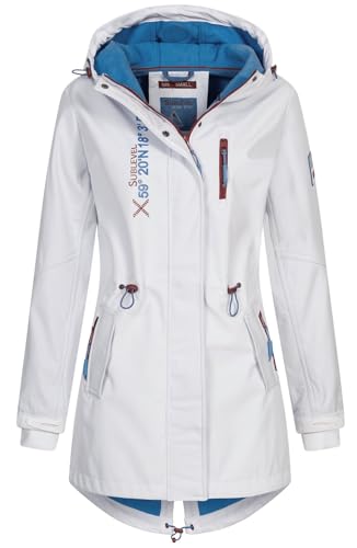 Sublevel Damen wasserabweisende Softshelljacke LSL-475 mit Kapuze White M Sublevel Damen wasserabweisende Softshelljacke LSL-475 mit Kapuze White M von Sublevel