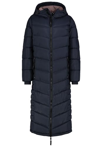 Sublevel Eleganter Langer Damen Steppmantel – Perfekt für den Winter, Mit Kapuze und Kuscheligem Komfort Dark-Blue XL Sublevel Eleganter Langer Damen Steppmantel – Perfekt für den Winter, Mit Kapuze und Kuscheligem Komfort Dark-Blue XL von Sublevel