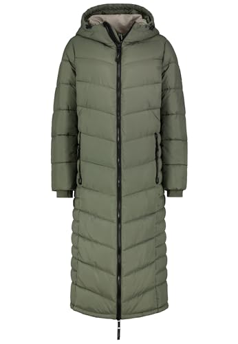 Sublevel Eleganter Langer Damen Steppmantel – Perfekt für den Winter, Mit Kapuze und Kuscheligem Komfort Middle-Green S Sublevel Eleganter Langer Damen Steppmantel – Perfekt für den Winter, Mit Kapuze und Kuscheligem Komfort Middle-Green S von Sublevel