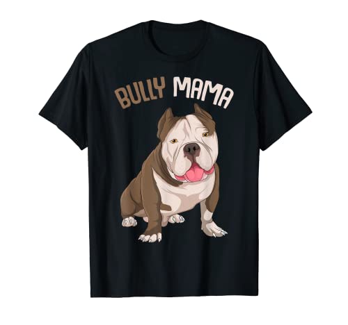 American Bully Mama Hunde Frauchen Frauen T-Shirt von Süße American Bully Geschenke