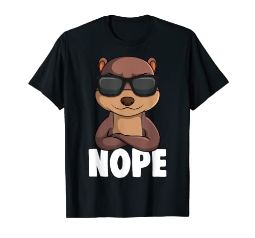 Otter Seeotter Kinder Jungen Damen T-Shirt von Süße Otter Designs & Geschenkideen