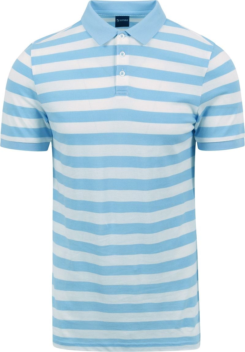 Suitable Balky Poloshirt Hellblau - Größe XL von Suitable