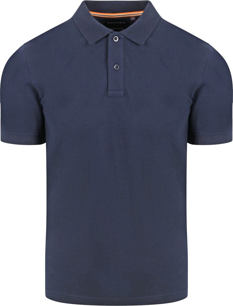 Suitable Cas Poloshirt Navy - Größe 3XL von Suitable