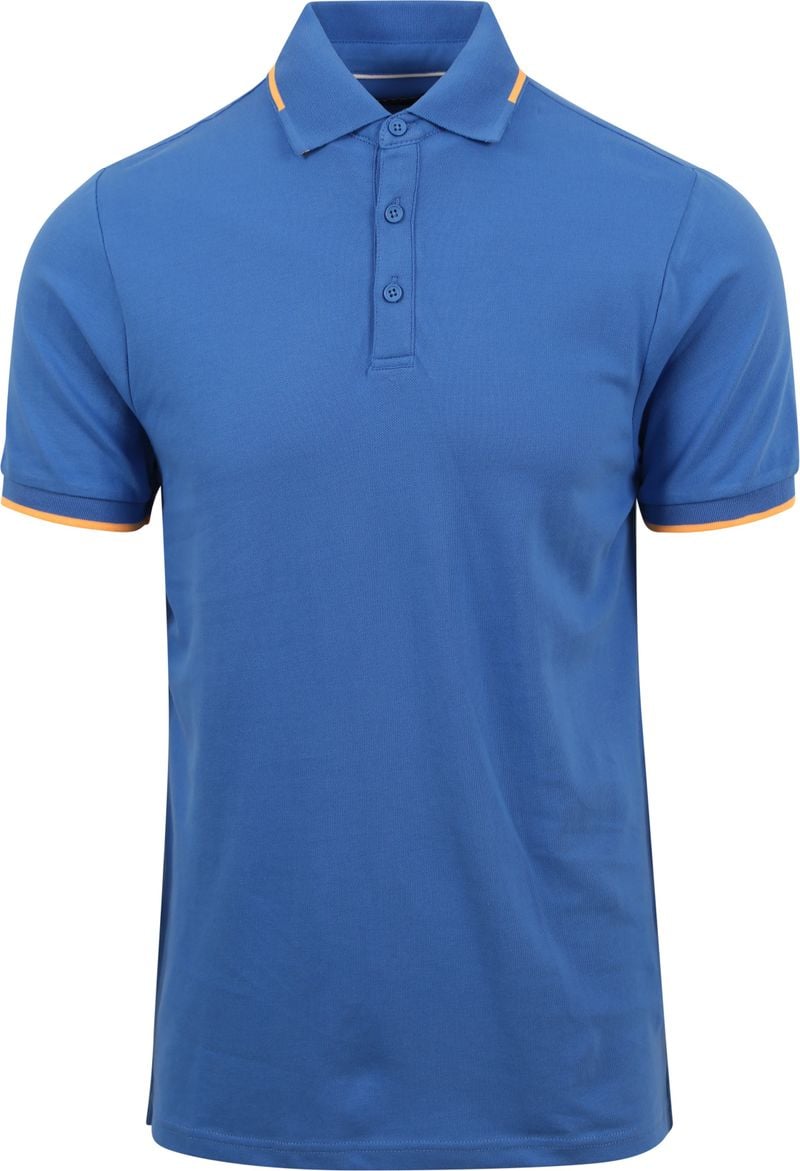 Suitable Fluo B Poloshirt Blau - Größe 3XL von Suitable