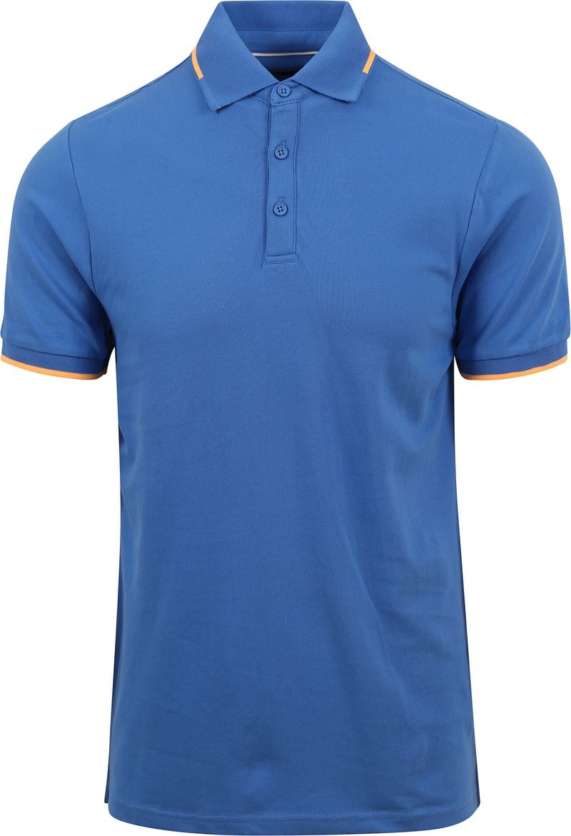 Suitable Fluo B Poloshirt Blau - Größe M von Suitable