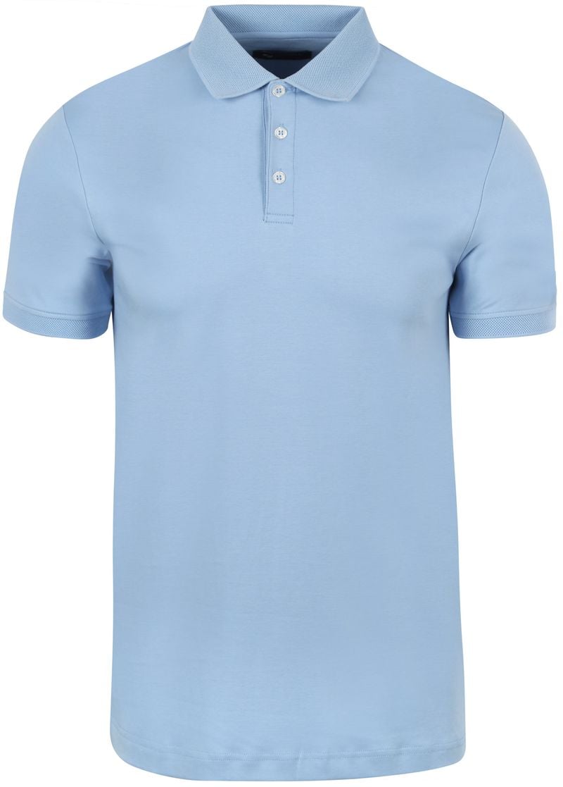 Suitable Liquid Poloshirt Hellblau - Größe 3XL von Suitable