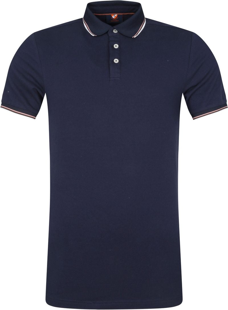 Suitable Poloshirt Jesse Dunkelblau - Größe 3XL von Suitable