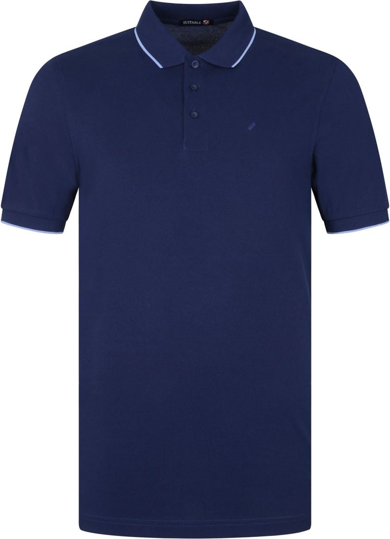 Suitable Poloshirt Tip Ferry Dunkelblau - Größe L von Suitable