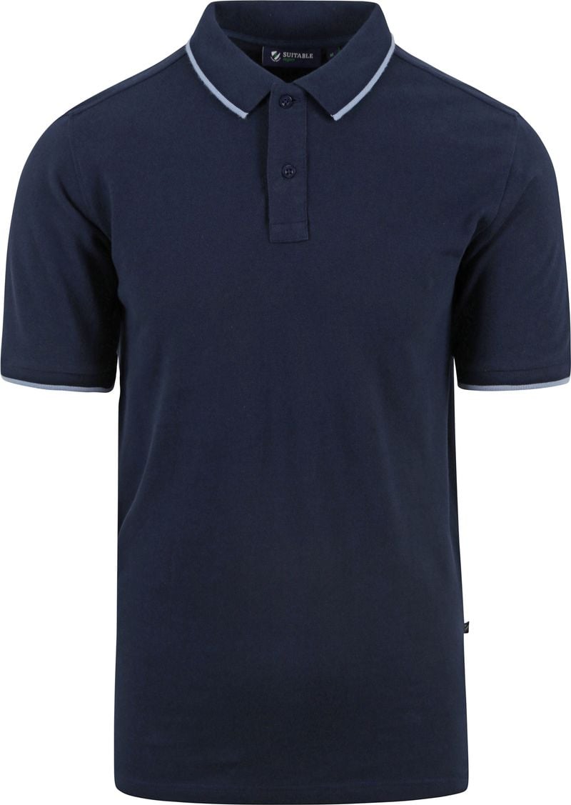 Suitable Respect Poloshirt Tip Ferry Navy  - Größe XL von Suitable