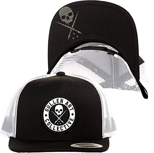 Sullen BOH Badge of Honor SCA4327 Netz-Hut, Snapback, 4 Farben, Schwarz/Weiß, Einheitsgröße von Sullen