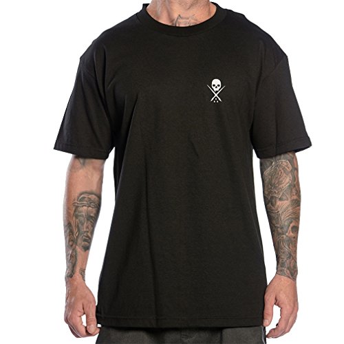 Sullen Clothing Herren T-Shirt - Standard Issue Schwarz (S) von Sullen