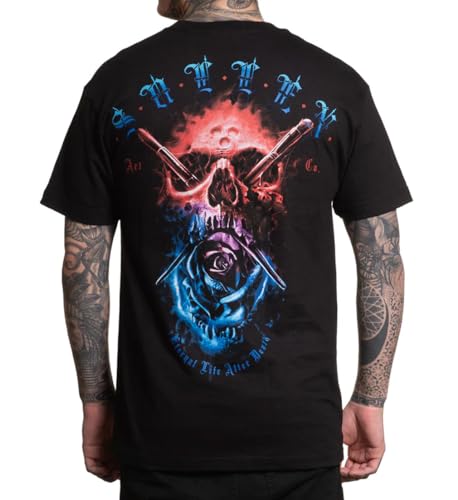 Sullen Clothing T-Shirt Catacombs Schwarz, Größe:XXL von Sullen